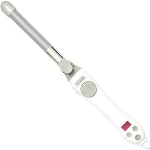 The Beachwaver Co. S.75 Dual Voltage White Rotating Curling Iron